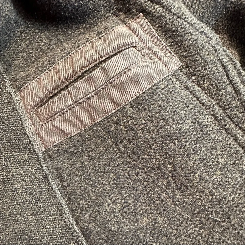 Ralph Lauren RLX Olive Green Lamb-Wool Knit Utility Field Jacket